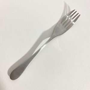 Knork Brushed Stainless Steel Matte Finish Flatware Dinner Fork